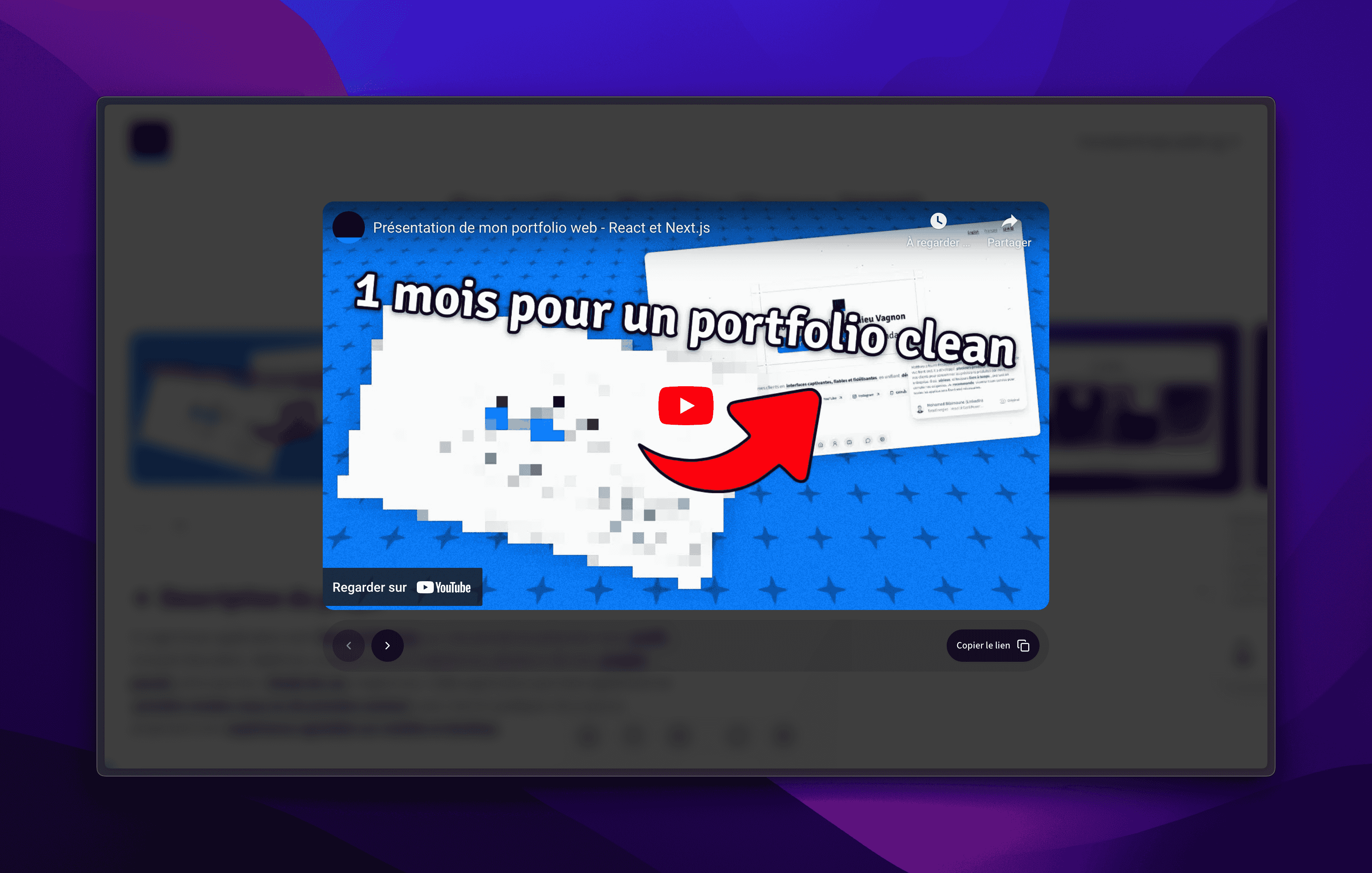 Pop-up d'image